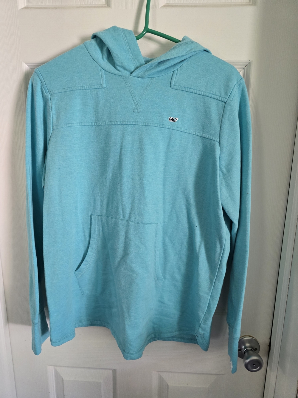 Vineyard Vines Light Turquoise Hoodie Pullover